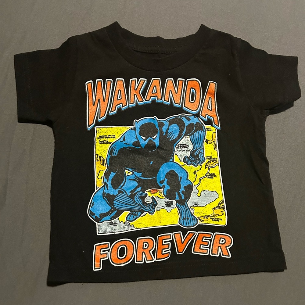 EUC Wakanda Forever Marvel Toddler T-Shirt - 2T